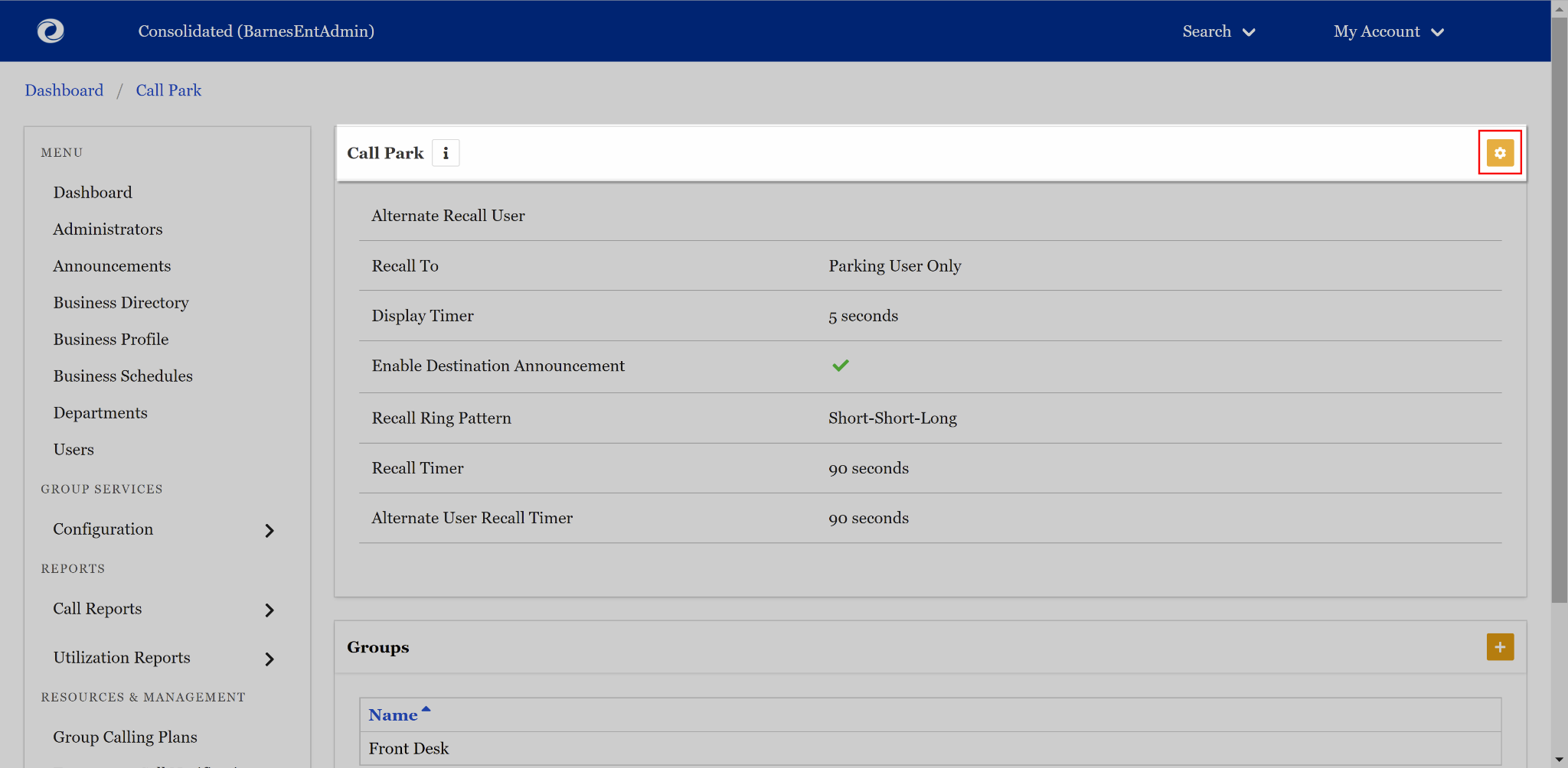 Can I Modify Call Park Settings? – QAGT